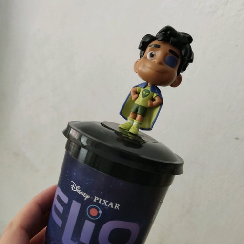 Disney Pixar Elio figure and double wall cup tumbler new