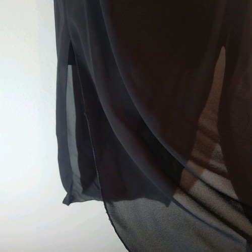 Black Sheer Blouse like new, one size