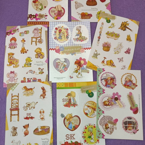 Panini Sarah Kay album with 100/108 cards and 8/8 glitter stickers like new