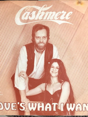 Cashmere Love's What I Want βινύλιο 7" single, σαν καινούργιο, ποπ