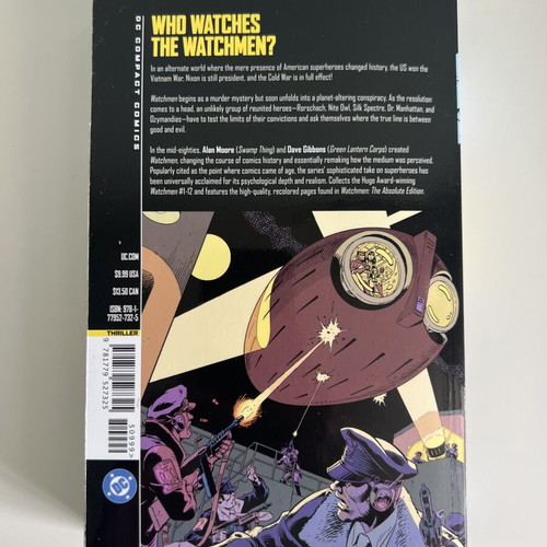 Watchmen and Batman: The Dark Knight Returns DC Compact Edition graphic novels