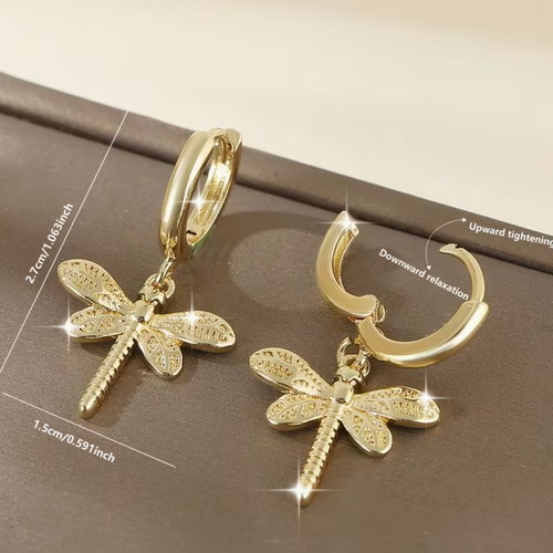 Dragonfly earrings new