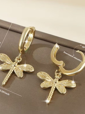Dragonfly earrings new