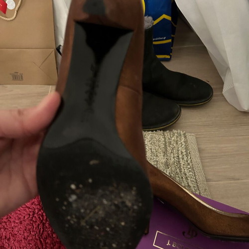 Bournazos brown pumps like new, size 39