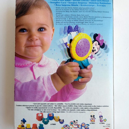 Disney Peek A Boo 1997 Mattel toy new, sealed