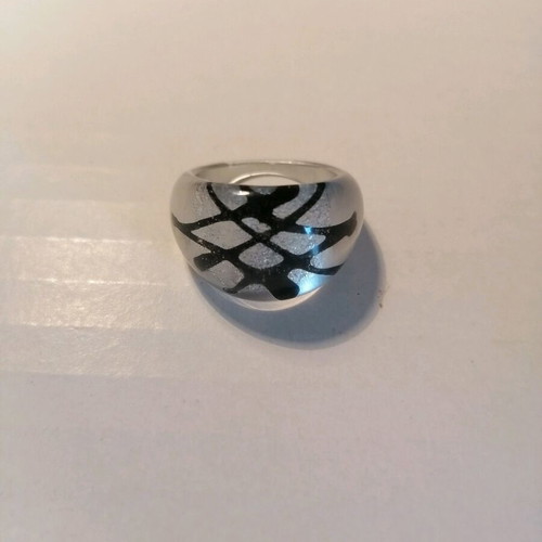 Plexiglass bicolor ring new