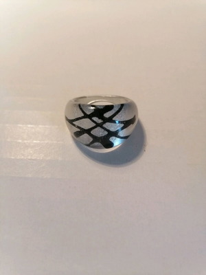 Plexiglass bicolor ring new