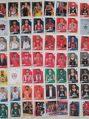 Euroleague 2025-2026 Panini stickers set of 38