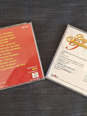 Music CD pack of 2, Retro '60s & Best Christmas collections