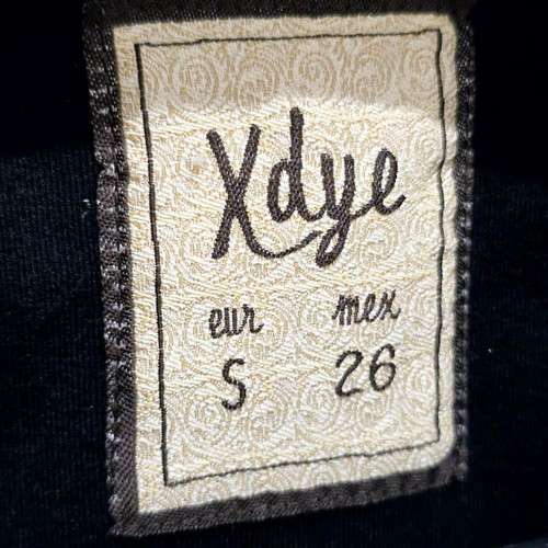 Xdye women's jacket used, black, size S