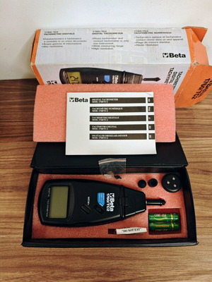 Beta 1760/TC2 digital tachometer new with box and accessories