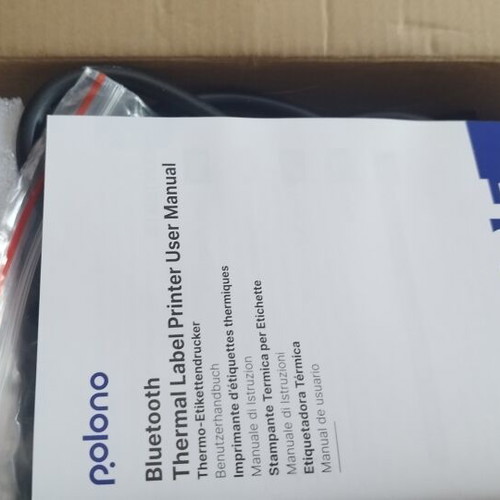 Polono PL80E Thermal Label Printer 4x6 Bluetooth USB new