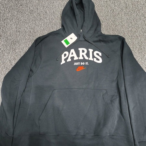 Nike hoodie Paris just do it size XL new black