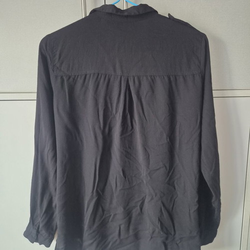 Asymmetric shirt Bershka size L black like new