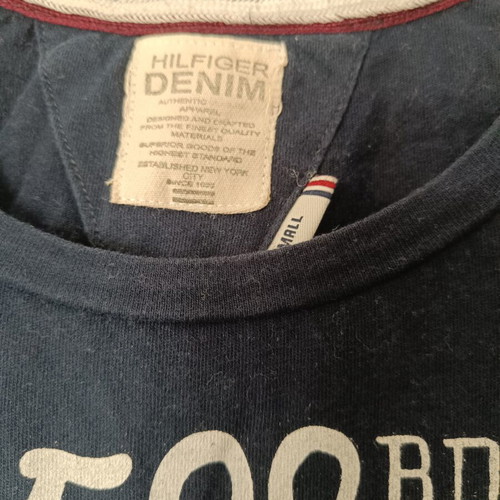Tommy Hilfiger shirt used, size S, blue