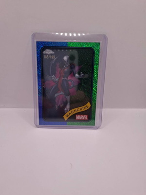 2025 Topps Chrome Marvel Wagnerine Blue Green Shimmer Refractor like new #200