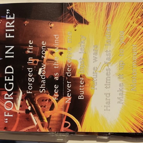 Anvil Forged in Fire CD metal reissue near mint