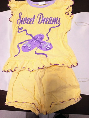 Set of 3 baby short-sleeve bodysuits 12 months used, cotton summer