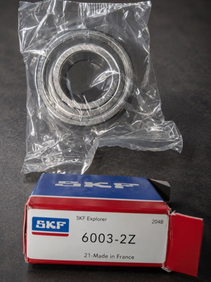SKF 6003 2Z Bearings New, Pack of 20