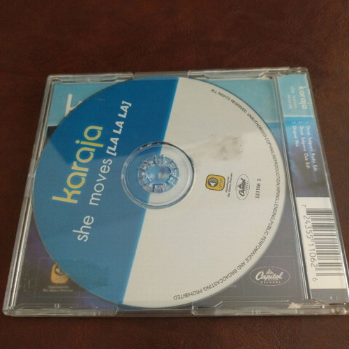 Karaja She Moves (La La La) CD like new