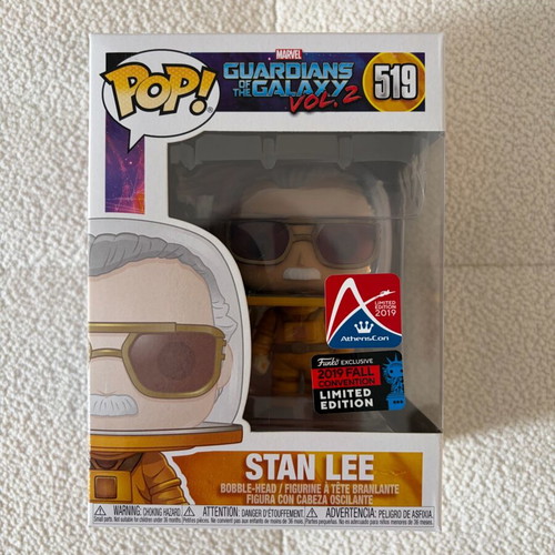 Funko Pop Stan Lee Limited Edition AthensCon 2019 new
