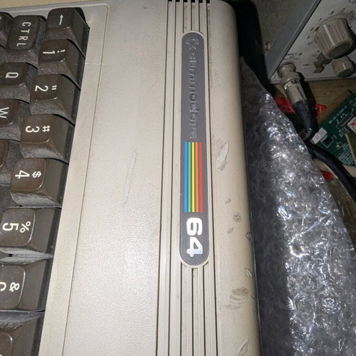 Commodore 64 used breadbox unit tested, no cables