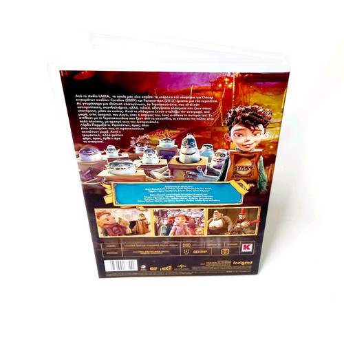 The Boxtrolls DVD new, adventure fantasy animation dubbed