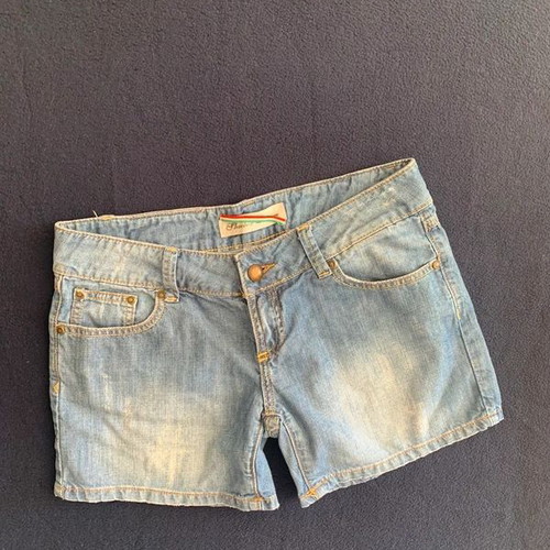 Distressed shorts size S used, blue