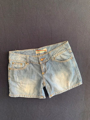 Distressed shorts size S used, blue