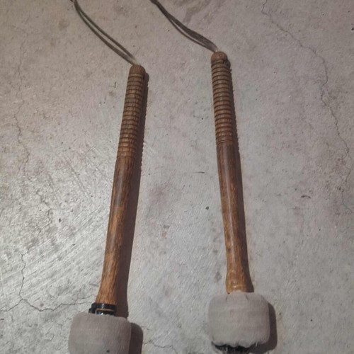 Gran Cassa used with pair of old beaters