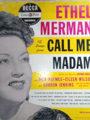 Call Me Madam record used, American from 1950