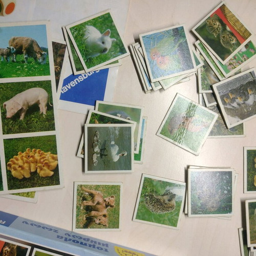 Tombola of small animals used, 90s board game