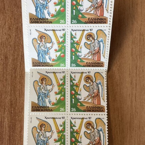 Elta Christmas 1987 Stamp Booklet new