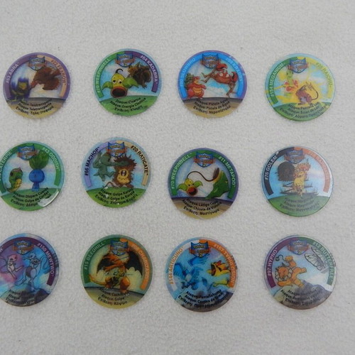 Pokemon authentic set of 12 from 2000s like new