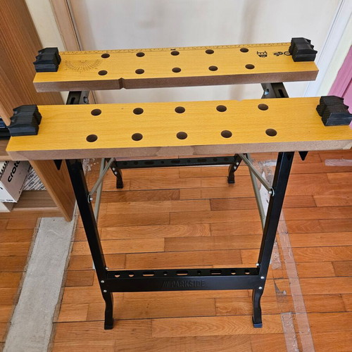 Folding Workbench like new, load capacity up to 150kg