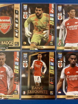 Panini Fifa 365 Adrenalyn XL 2025 Arsenal κάρτες καινούργιες