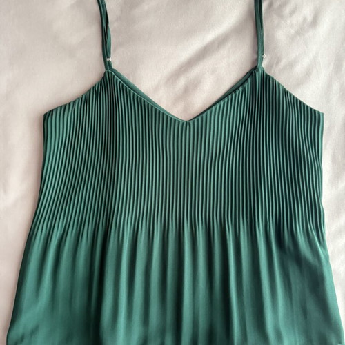 Stradivarius small top like new, green, size S