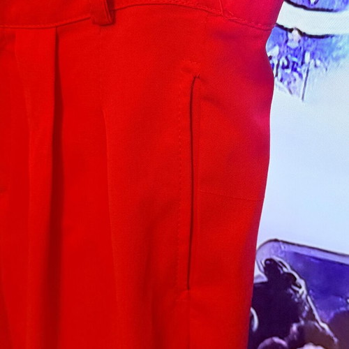 Toi&Moi high-waisted pants new, coral-pink, size S-M