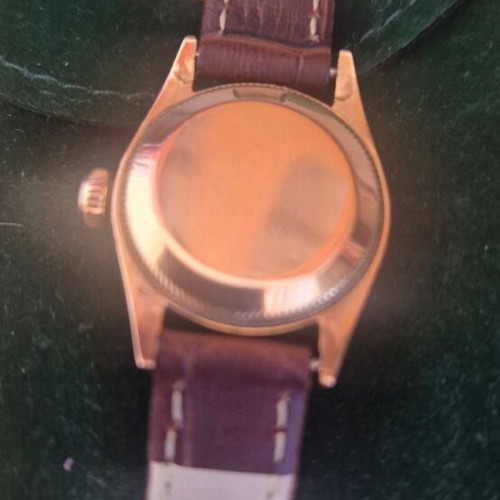 Rolex Oyster Perpetual women's watch used, 18k solid yellow gold