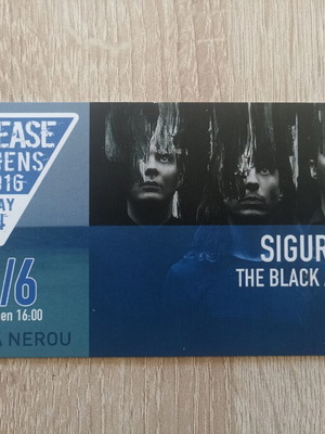 Sigur Ros Release 2016 Hard Copy Ticket used