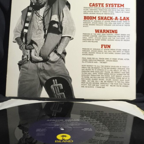Apache Indian Nuff Vibes vinyl record used