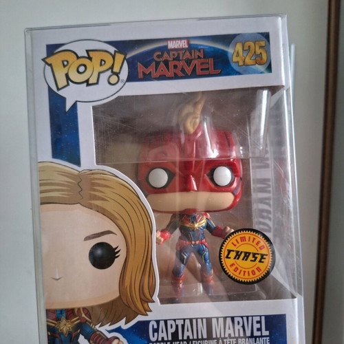 Funko Pop! Marvel Captain Marvel #425 Limited Chase Edition new