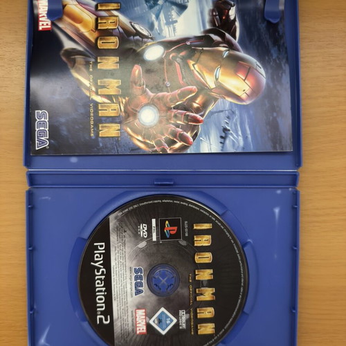 Ironman PS2 game used, complete in box with manuals