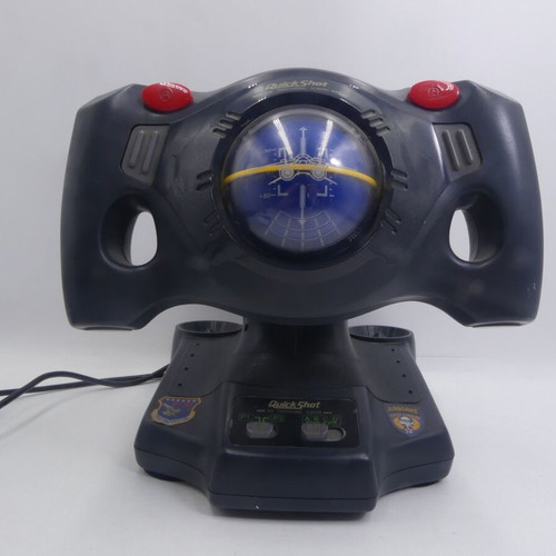 QuickShot AeroAce 5 Deluxe Joystick used, QS-151 Flight Simulator