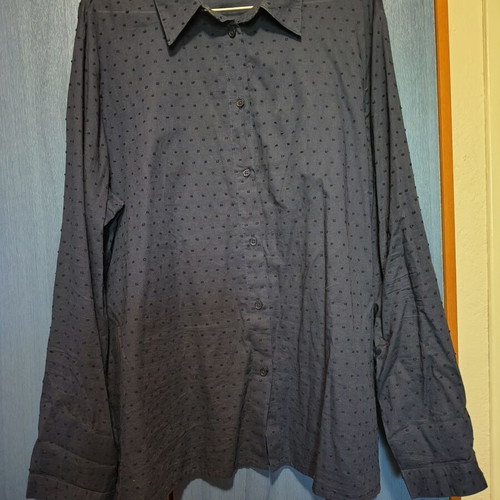 Women's dark blue shirt XL 100% cotton like new Ovs Fashion