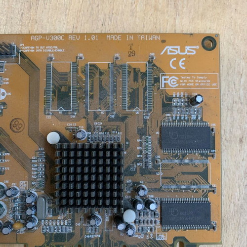 Asus AGP-V300C R 1.01 SIS305 3D Chip AGP 16MB VGA card used