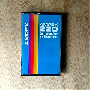 AMPEX 220 DEMAGNETIZER AND HEADCLEANER