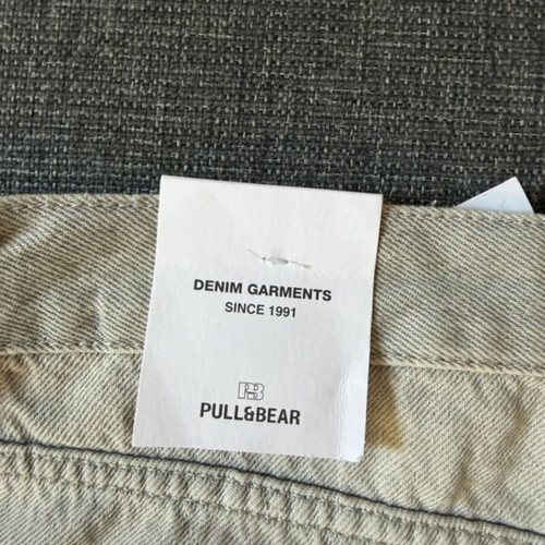 Pull & Bear jorts, grey, size M 38 10