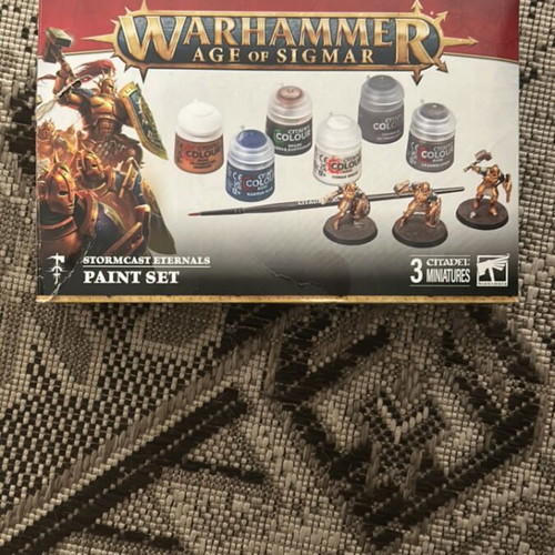 Warhammer Collectors Edition board game used, sealed and opened sets