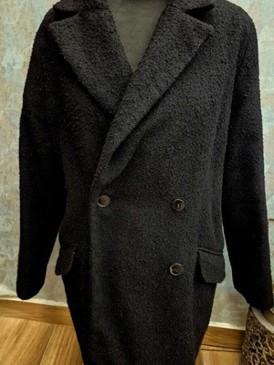 Mango coat used with embossed texture, size S